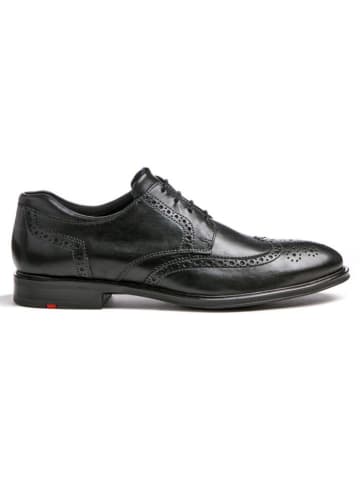 LLOYD Leder-Schnürschuhe "Marian" in Schwarz