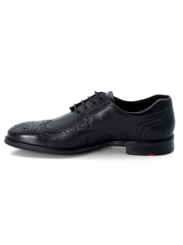 LLOYD Leder-Schnürschuhe "Marian" in Schwarz