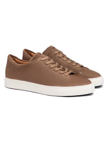LLOYD Leder-Sneakers in Hellbraun