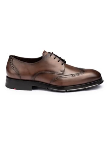 LLOYD Leder-Schnürschuhe in Braun