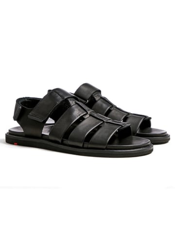 LLOYD Leren sandalen "Elimar" zwart