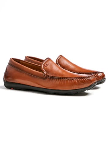 LLOYD Leren mocassins "Emilio" lichtbruin