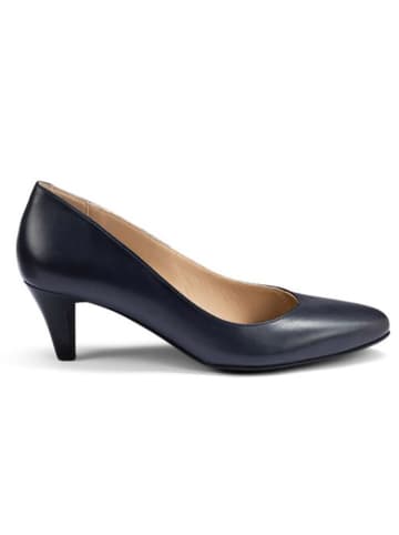 LLOYD Leder-Pumps in Dunkelblau