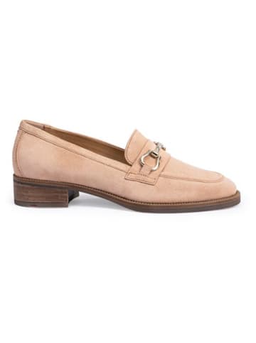 LLOYD Leder-Mokassins in Beige
