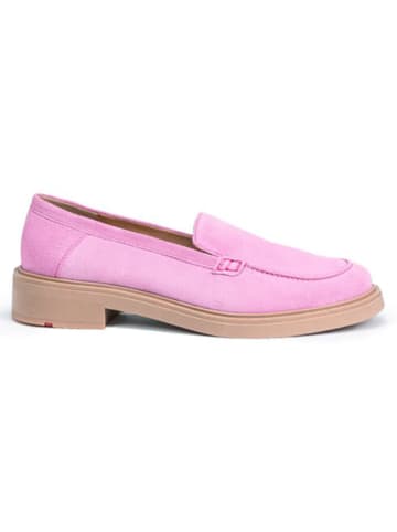 LLOYD Leder-Mokassins in Rosa