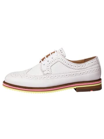 LLOYD Leder-Schnürschuhe in Creme