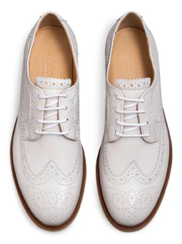 LLOYD Leder-Schnürschuhe in Creme