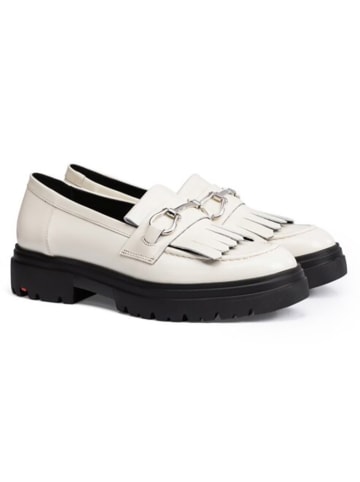 LLOYD Leder-Slipper in Creme