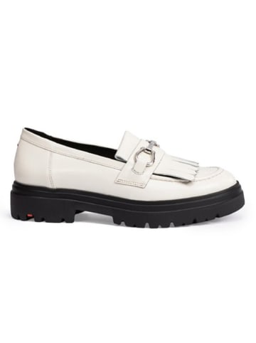 LLOYD Leder-Slipper in Creme