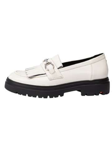 LLOYD Leder-Slipper in Creme