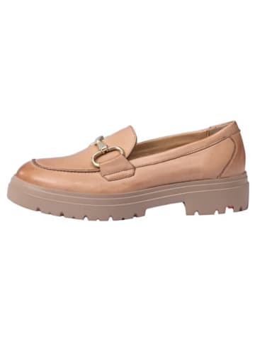 LLOYD Leder-Slipper in Hellbraun