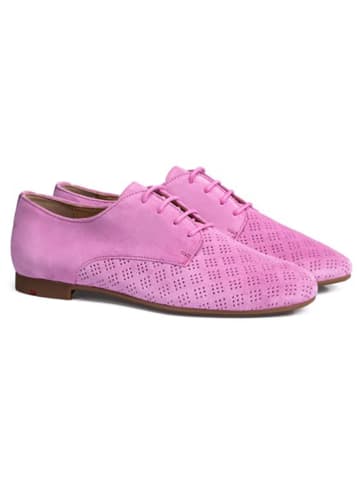 LLOYD Leren veterschoenen lichtroze