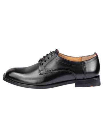 LLOYD Leren veterschoenen zwart