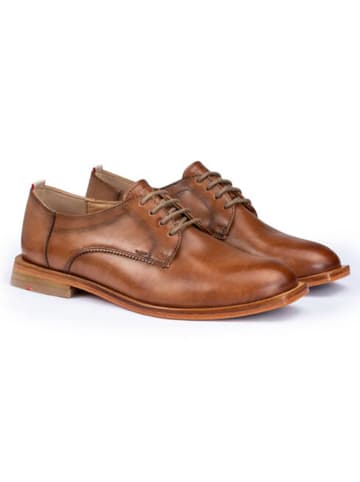 LLOYD Leren veterschoenen lichtbruin