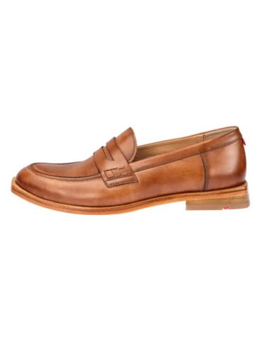 LLOYD Leder-Slipper in Hellbraun
