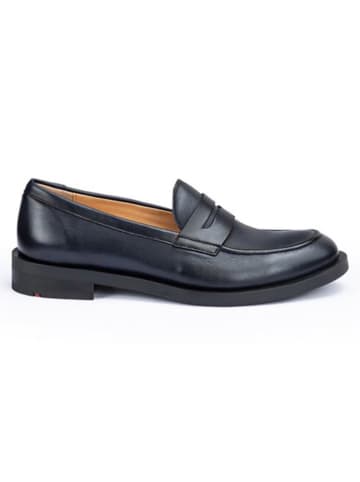 LLOYD Leder-Slipper in Dunkelblau