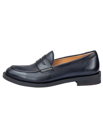 LLOYD Leder-Slipper in Dunkelblau