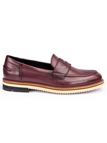 LLOYD Leder-Slipper in Bordeaux