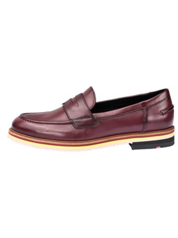 LLOYD Leder-Slipper in Bordeaux