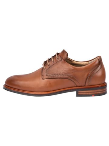 LLOYD Leder-Schnürschuhe in Hellbraun