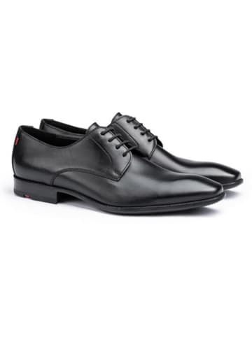 LLOYD Leder-Schnürschuhe "Leonard" in Schwarz