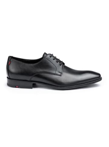 LLOYD Leren veterschoenen "Leonard" zwart