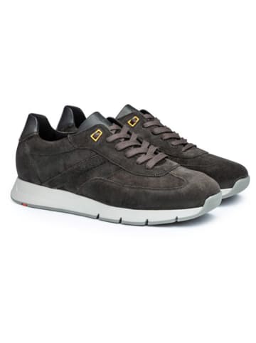 LLOYD Leder-Sneakers "Adron" in Anthrazit