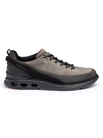 LLOYD Leder-Sneakers "Marduk" in Taupe/ Schwarz