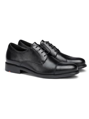 LLOYD Leder-Schnürschuhe "Tassil" in Schwarz