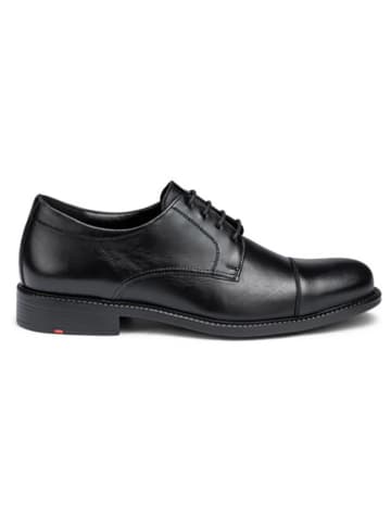 LLOYD Leren veterschoenen "Tassil" zwart