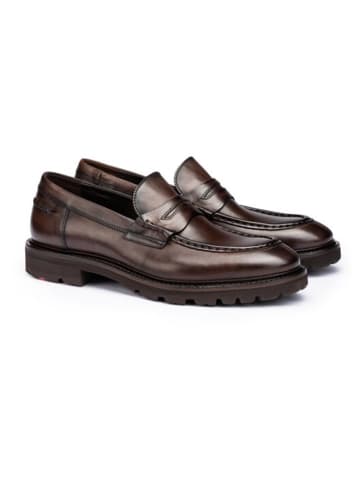 LLOYD Leder-Slipper "Rico" in Braun