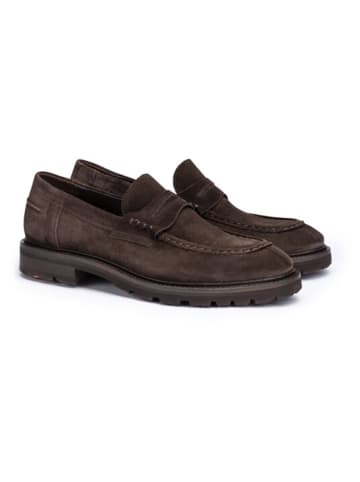 LLOYD Leder-Slipper "Rico" in Braun
