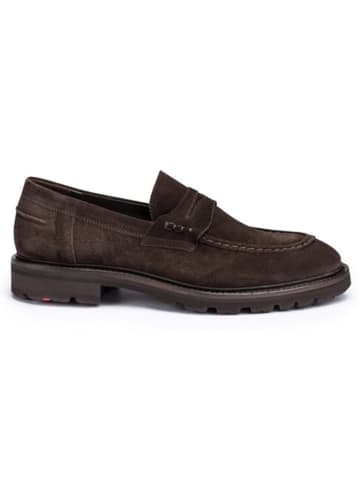 LLOYD Leder-Slipper "Rico" in Braun