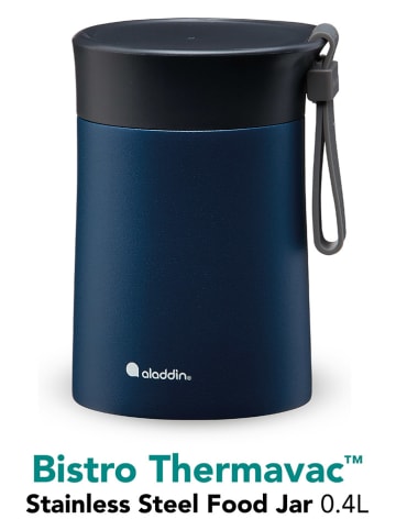 aladdin Kubek termiczny "Bistro" w kolorze granatowym na lunch - 400 ml