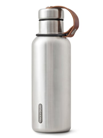 Black+Blum Isolierflasche in Silber/ Schwarz - 500 ml