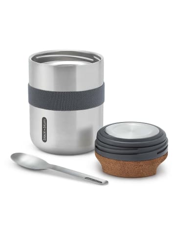 Black+Blum Kubek termiczny "Food Flask" w kolorze srebrno-szarym na lunch - 550 ml
