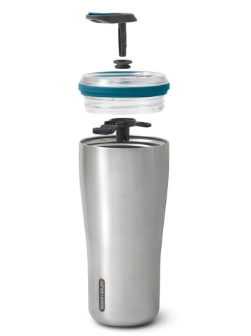Black+Blum Kubek termiczny w kolorze srebrno-niebieskim - 600 ml