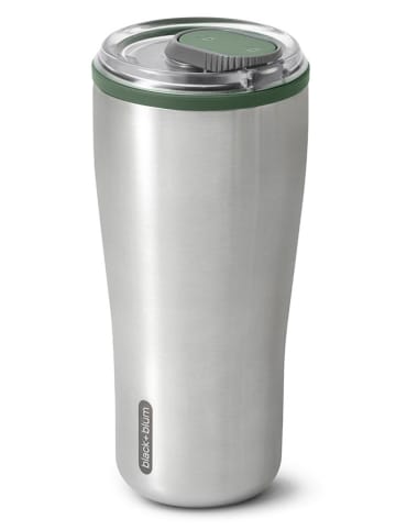 Black+Blum Thermobecher in Silber/ Oliv - 600 ml