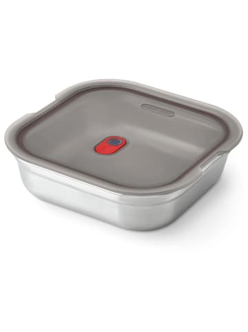 Black+Blum Lunchbox in Silber - (B)19,5 x (H)5,7 x (T)19,5 cm
