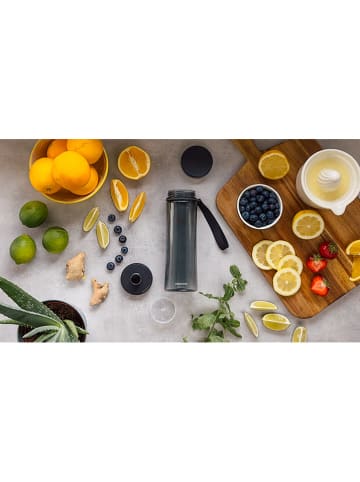 Profino Trinkflasche "Infuze" in Grau - 600 ml