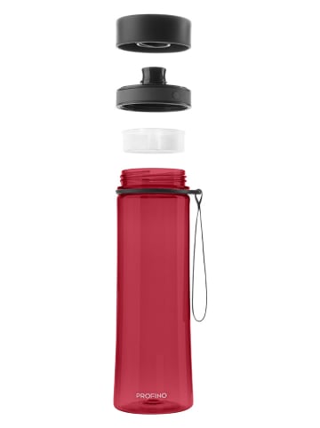 Profino Drinkfles "Infuze" rood - 600 ml