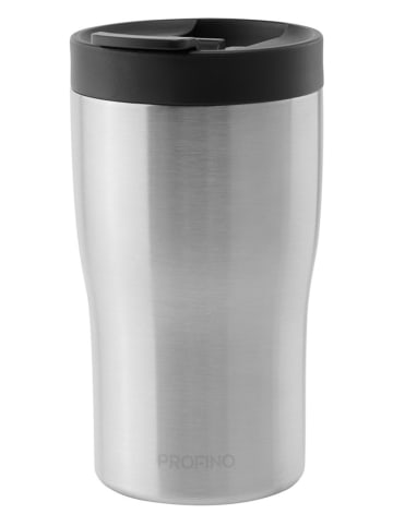 Profino Kubek termiczny "Barista" w kolorze srebrnym - 250 ml