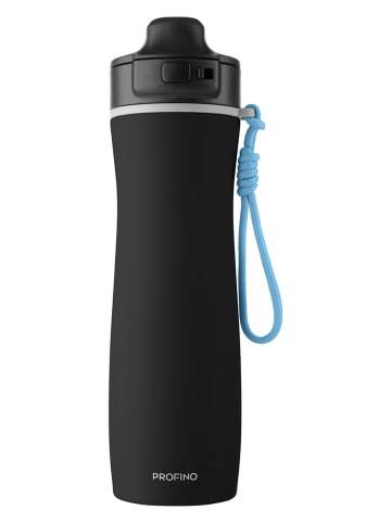Profino Isolierflasche "Active" in Schwarz - 625 ml