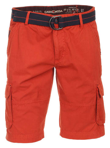 CASAMODA Cargo-Bermudas in Rot