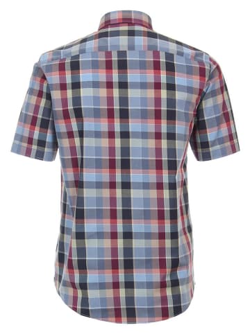 CASAMODA Hemd - Regular fit - in Rot/ Hellblau