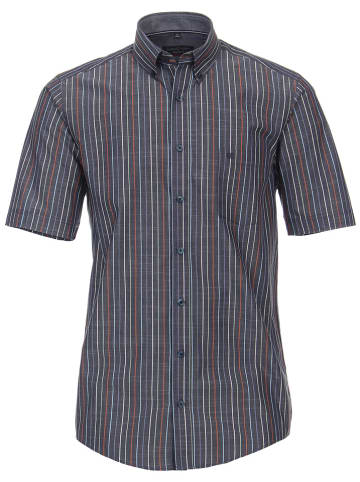 CASAMODA Blouse - regular fit - donkerblauw/rood