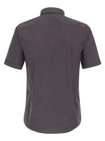 CASAMODA Hemd - Regular fit - in Dunkelblau/ Rot