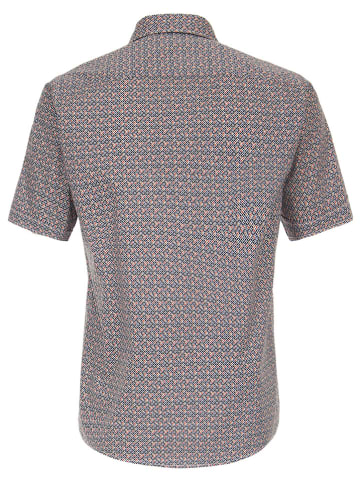 CASAMODA Hemd - Regular fit - in Orange/ Dunkelblau