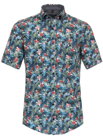 CASAMODA Blouse - regular fit - blauw/rood