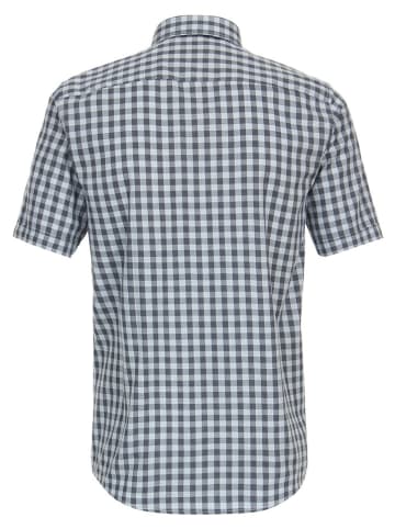 CASAMODA Blouse - regular fit - lichtblauw/blauw